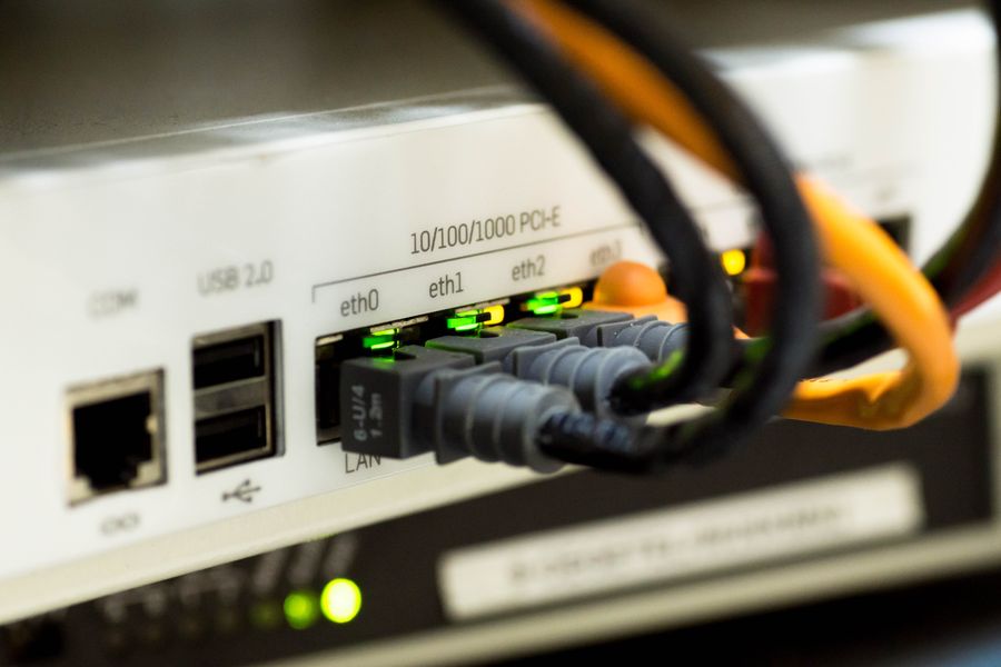 Infraestructura de red Inter fibra óptica